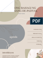 Tatlong Bahagi NG Makinang De-Padyak