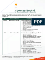 Cara Bayar Kartu Kredit Danamon Eks Nasabah Standard Chartered Bank Indonesia