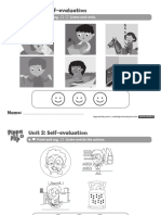 Pippa and Pop - L3 - BE - Self Evaluation Worksheets - Unit 1-9