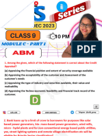 CAIIB Success Class 9 ABM Module C Part 1 PDF by AB