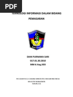 Download MakalahSIMTeknologiInformasiDalamBidangPemasaranbyDianPurnamaSariHusniSN69219519 doc pdf