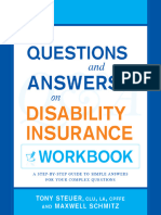 Anthony Steuer - The Questions and Answers On Disability Insurance Workbook - A Step-By-Step Guide To Simple Answers For Your Complex Questions-Life Insurance Sage Press (2012)