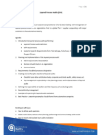 Layered Process Audits LPA