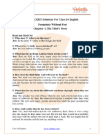 NCERT Solutions For Class 10 English Chapter 2 - The Thiefs Story - .