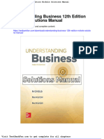 Full Download Understanding Business 12th Edition Nickels Solutions Manual