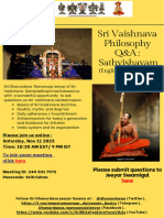 Sri Vaishnava Satvishayam Nov 11 2023