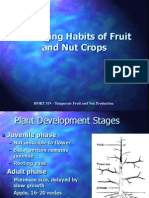 Flowering Habits of Fruit and Nut Crops