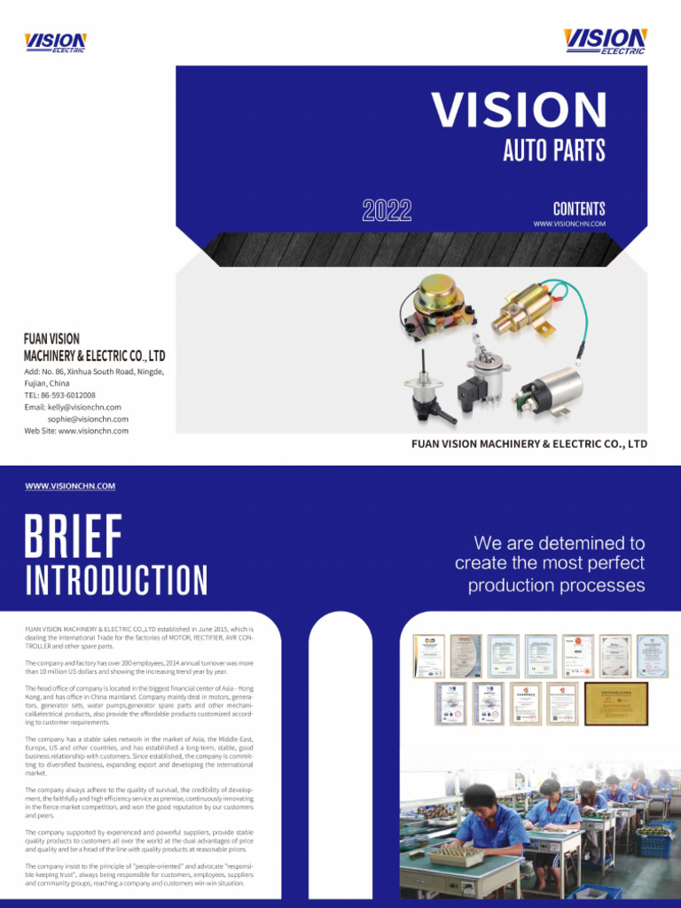 Solenoid Catalog - Vision 2022 | PDF