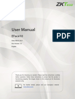 EFace10 User Manual V1.0 20210322