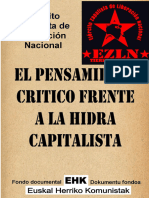 El Pensamiento Critico Frente A La Hidra Capitalista-K