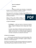 Capítulo IV - Metodología de Investigación