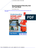 Full Download Understanding Homeland Security 2nd Edition Martin Test Bank