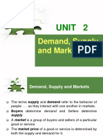 Unit 2 - Demand, Supply, and Market Equilibrium