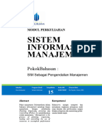 Modul Pert 15 Sistem Informasi Manajemen