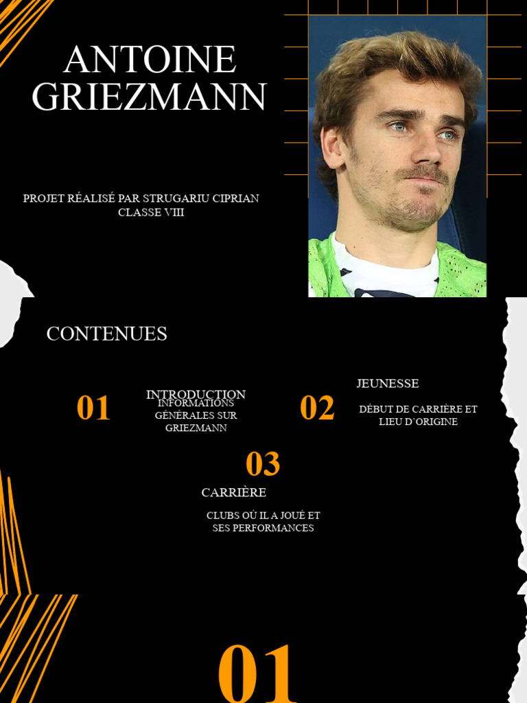 Soccer Player Portfolio by Slidesgo PDF Des sports Football