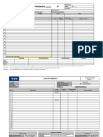 Formulario F-28 Lista de Pendientes