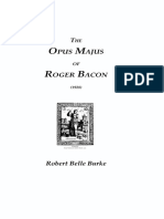 Opus Majus, Volumes 1 and 2 (Roger Bacon Robert Belle Burke) (Z-Library)