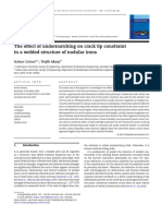 Effect of Undermatching of Crack Tip Constraint Nodular Irons