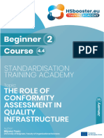 B2 04.04 THE ROLE OF CONFORMITY ASSESSMENT IN QA Rev2