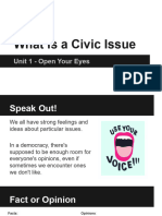 02 - What Is A Civic Issue (U1A2-A3) - Day 2