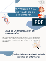 Importancia de La Investigación