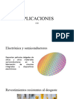 Aplicaciones CVD