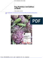 Full Download Understanding Nutrition 3rd Edition Whitney Test Bank
