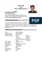 CV With Picture