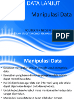 Pertemuan 4 Manipulasi Data