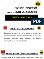 Indicaciones PSICOTECNICO 2023