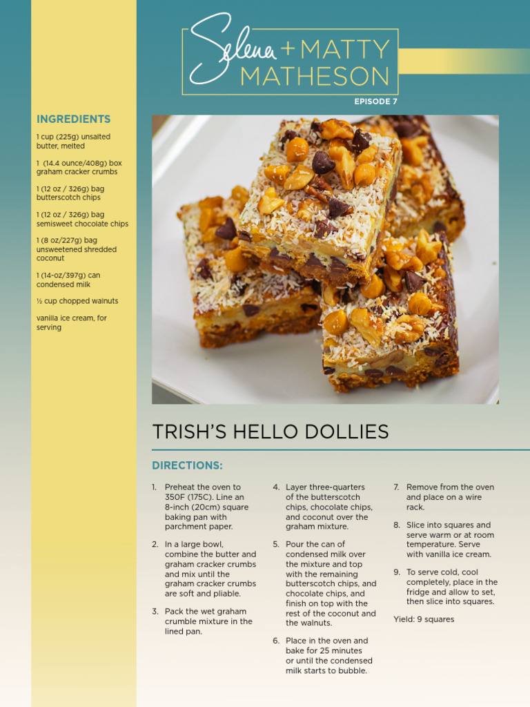 Matty Hello Dollies PDF