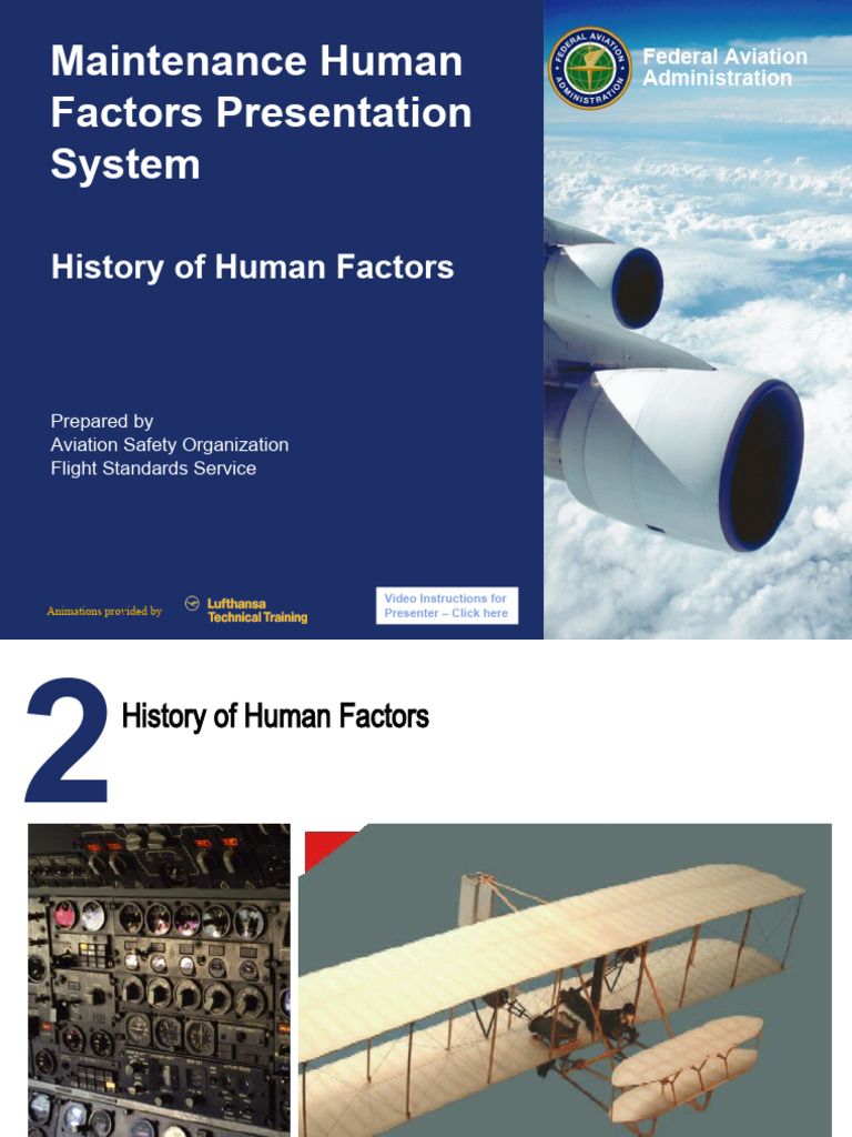 MHFPS Module 2 History of Human Factors PDF Human Factors And Ergonomics Transport