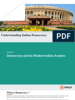 Understanding Indian Democracy