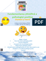 Fundamentare Științifică A Psihologiei Pozitive