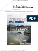 Full Download Understanding Social Problems Canadian 5th Edition Holmes Test Bank