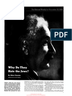 Why Do They Hate The Jews - A Great Scientist Analyzes The Sorrows of His People - by Albert Einstein