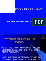 Prinsip Perubahan