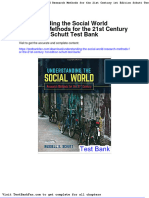 Full Download Understanding The Social World Research Methods For The 21st Century 1st Edition Schutt Test Bank