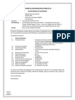 Informe de Valorización N°02 - Rosmery