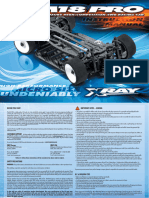 XRAY M18 PRO Instruction Manual