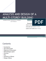 Analysis and Design of A Multi-Storey Building