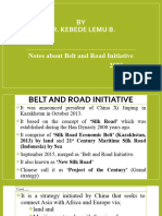Belt and ROAD INITIATIVE