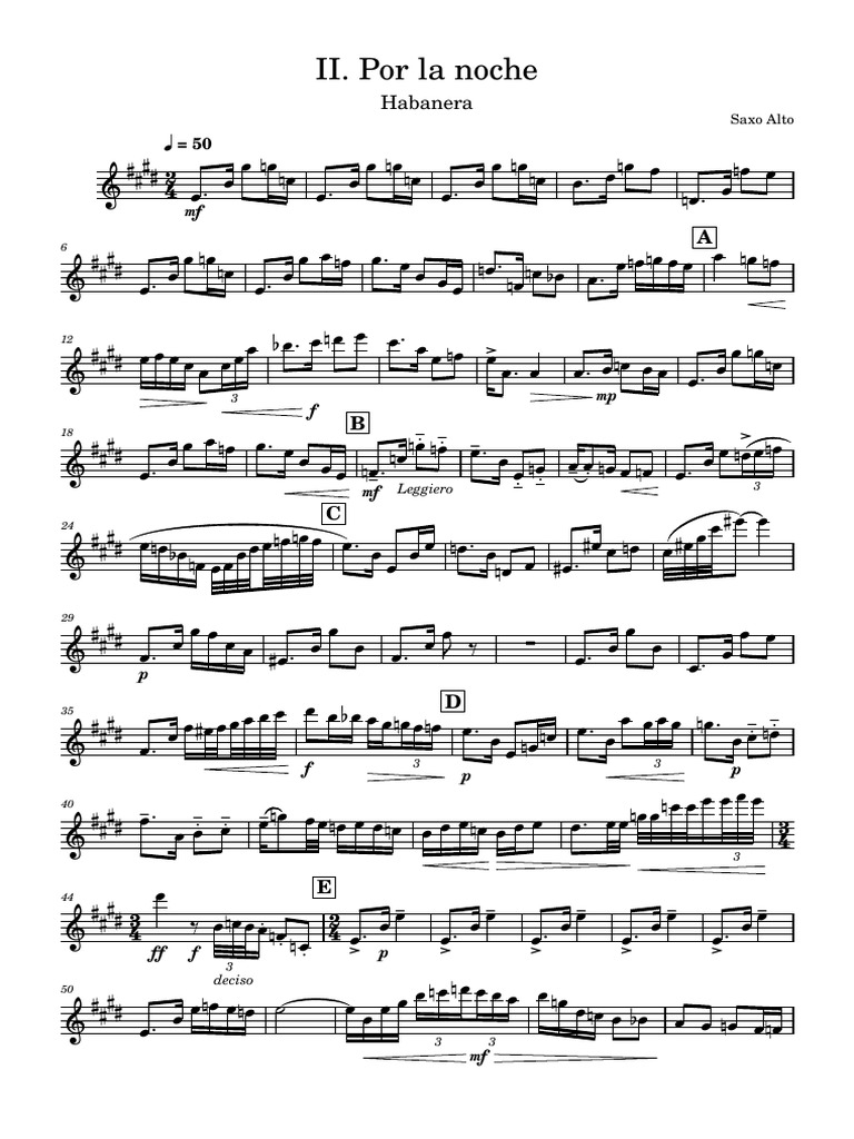 Habanera Pdf