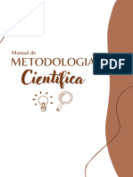 Manual de Metodologia Científica