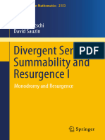 Divergent Series, Summability and Resurgence I Monodromy and Resurgence