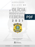 1º Simulado Completo - PRF - 2021