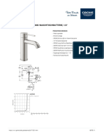 GROHE Specification Sheet 24171DC1