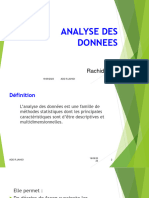 Analyse Des Donnees Intro