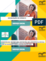 Slide Modelo para Socialização de Estágio 1