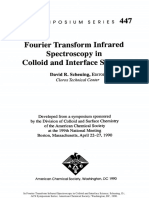 Fourier Transform Infrared Spectroscopy in Colloid and Interface Science